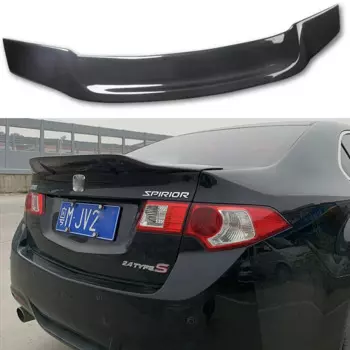 Для заднего спойлера крышки багажника Honda Spirit Acura TSX, спортивные модифицированные детали из высококачественного углеродного волокна 2009 10 11 12 2013