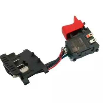 ДЛЯ GSB180-LI GSR180-LI 2607202330 Триггерный переключатель Аккумуляторная дрель Электрический пластик. Металлический пресс Красный Аккумуляторный 18 В