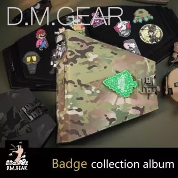 Dmgear значок коллекционный Альбом черный охота страйкбол аксессуары тактическое снаряжение для военных игр на открытом воздухе