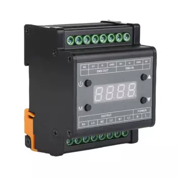 DMX302 контроллер яркости для светодиодной панели высокого напряжения DMX triac