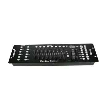DMX512 консоль 192 DMX контроллер диджей оборудование для сценического освещения прожекторы RGBW Beam Disco FX SHOW