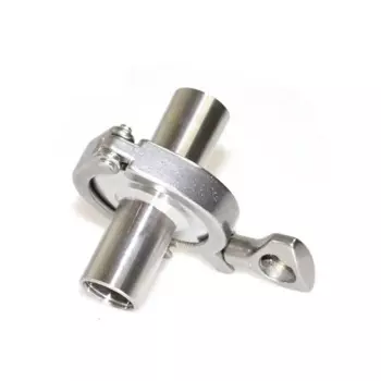 DN25, санитарные фитинги с внутренней резьбой для труб + тройной зажим + PTFE SS304 ss316