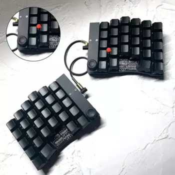 DO52 клавиатура с разрезом DIY маленькая красная точка 50/40 ручка механическая клавиатура ThinkPad указатель стержень клавиатура мышь игровая клавиатура