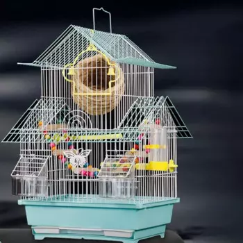 Домик, попугай, Budgie, птица, клетка для украшения дома, уличная клетка для птиц, товары для обложки, Gabbia Pappagallo, принадлежности для птиц RR50BN