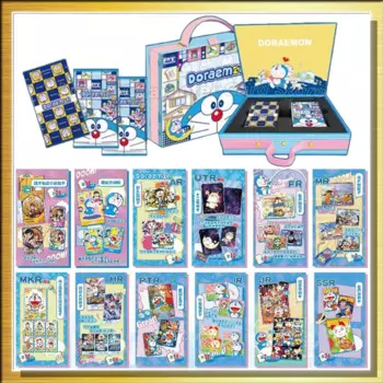 Doraemon карточка аниме мультяшный персонаж коллекционная карточка игрушка для детей подарок на день рождения настольные игры для мальчиков и девочек Хэллоуин игрушки