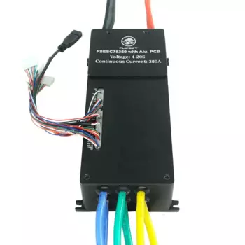 Доска для серфинга, скейтборд FSESC 75350 84 в А, мощный ток ESC, основа на Vesc с алюминиевым зеркальным корпусом водяного охлаждения