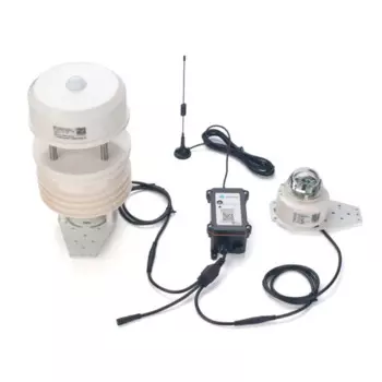 Dragino WSC2-L -- комплект датчиков метеостанции LoRaWAN включает метеостанцию 9 в 1 и передатчик LoRaWAN