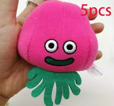 Дракон Квест улыбка слайм плюшевая кукла здоровый слайм Мягкая 5 шт.