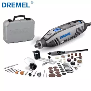 Dremel 4250 вращающийся инструмент 175 Вт электрическая шлифовальная машина многофункциональный набор инструментов с 3 приспособлениями и 50 аксессуарами для шлифовки резки