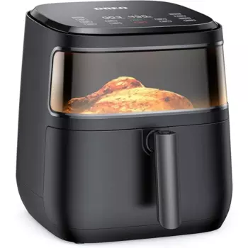 Dreo Air фритюрница Pro Max, 6.8QT, 11 в 1 цифровая фритюрница для духовки с видимым окном, 100 рецептов