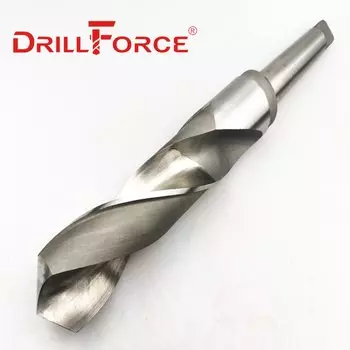 DRILLFORCE Спиральное сверло конический хвостовик HSS M2 14-60 мм