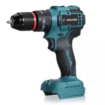 Drillpro бесщеточная электрическая Ударная дрель, беспроводная дрель, 2 скорости, Электрическая отвертка, электронный инструмент для батареи Makita