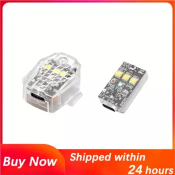 Drone Strobe Light for DJI Avata 2/Mini 3/4 Pro Mavic 3 Pro Night Flight Anti-collision10 Modes Blinking LED Flash Accessories