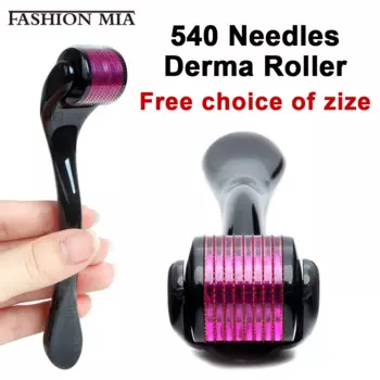 DRS 540 контактов микро игла Mesotherpy Derma Roller для домашнего использования уход за кожей бородой и волосами Профессиональный инструмент для восстановления кожи