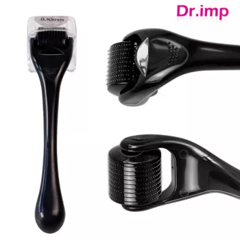 DRS Derma Roller из нержавеющей стали, 540 контактов, мезороллер для лица, медицинская машина для роста волос, магнитная микродеталь