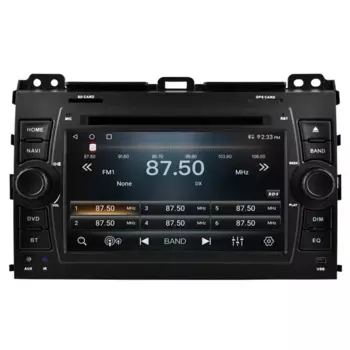 DSP 5G для Toyota Land Cruiser Prado 120 LC120 GPS автомобильный радиоприемник мультимедийный видеоплеер авторадио Android навигация GX470 с DVD