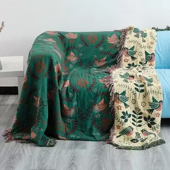 DUOFEIYA Бохо плед из хлопка 150x200 см