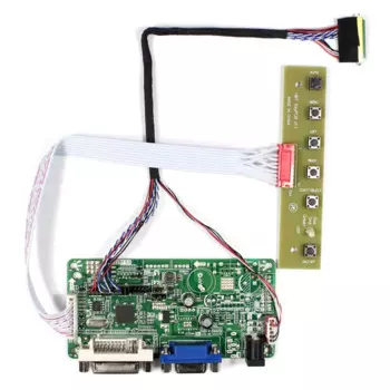 DVI + VGA ЖК-контроллер drvier плата для 10,1 дюймов 1280x800 B101EW05 LP101WX1 HSD101PWW1 N101ICG-L21 PO101WX01 ЖК-экран