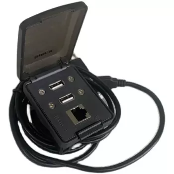 Две розетки usb для панели, розетка для шкафа, электрическая коробка