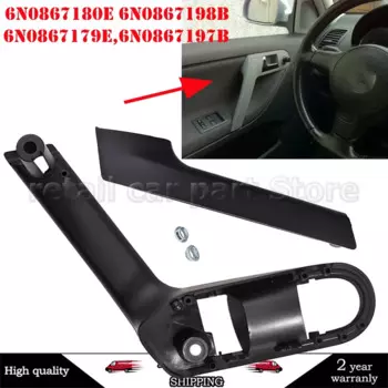 Дверная ручка для салона автомобиля с подпорной крышкой, передняя левая и правая для VW POLO 6N 6N2 6N0867179E 6N0867180E 6N0867197B 6N0867198B