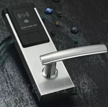 Дверной замок для отеля, электронный смарт-замок с RFID-картой, Умный Цифровой БЕСКЛЮЧЕВОЙ дверной замок, сейф для отеля, курорта, офиса, квартиры
