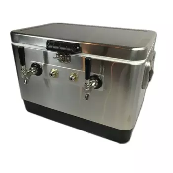 Двойной кран для пива Jockey Box - 2 крана для охлаждения