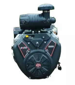Двухцилиндровый бензиновый двигатель Rato V-типа 2V90, электрический запуск, 24,5 кВт, морская мощность, 35 лошадиных сил, R999 куб.см, новый драг для очистки Euro 5