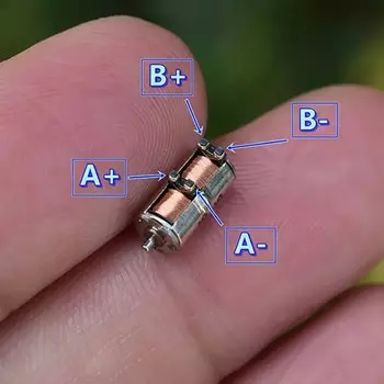 Двухфазный шаговый двигатель ZJMZYM Stepper Motor 4мм