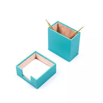 Двухместный Рабочий стол Set / Pen Box и Примечание Держатель бумаги
