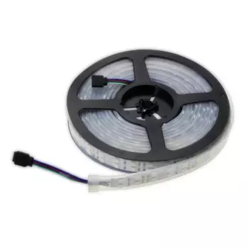 Двухрядная Светодиодная лента 5050 SMD 120 светодиодов/м rgb/теплый белый/белый Светодиодная лента 10 м 120 светодиодов/м Водонепроницаемая трубка IP67 12 В постоянного тока