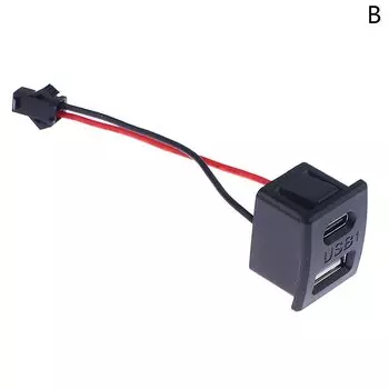 Двухслойная розетка USB Type-C HUXUAN