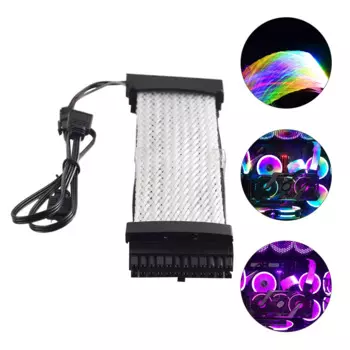 Двухслойный кабель-удлинитель Блок питания ARGB Sync Lighting Abs 24Pin ATX