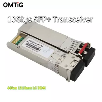 Двухволоконный одномодовый 40 км 1310 нм LC DDM10Gb/s SFP + трансивер SFP-10G-ER