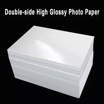 Двусторонняя глянцевая фотобумага A4 для струйных принтеров
