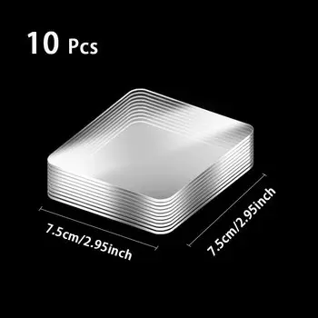Двусторонняя клейкая лента прозрачная 10 шт