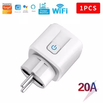 DXDXTT Smart Plug WiFi Розетокa с монитором мощности