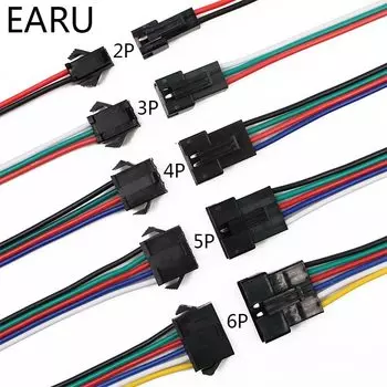 EARUELETRIC JST SM Разъемы для светодиодных лент 10 пар
