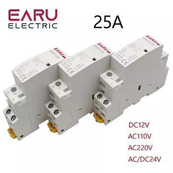 EARUELETRIC Контактор переменного тока 230В 25А