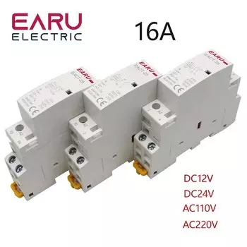 EARUELETRIC Контактор переменного тока 2P 16А 20А 25А