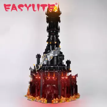 EASYLITE светодиодный комплект освещения для Властелина колец: Барад-накор 10333, конструкторы не входят в комплект модели