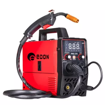 EDON MIG-215 газовый безгазовый сварочный аппарат CO2 MIG 4 в 1 3 в 1 MAG MMA MIG сварочный аппарат