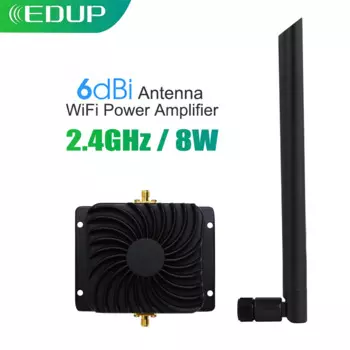 EDUP WIFI усилитель 2,4G 8W 802.11N беспроводной Wi-Fi удлинитель дальнего действия для беспроводного повторителя маршрутизатора усилитель сигнала