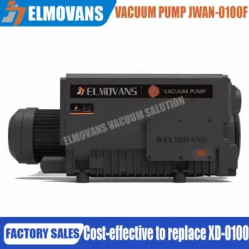 ELMOVANS JWAN-0100F одноступенчатый поворотный лопастной вакуумный насос, масляный насос, насос, воздушный насос, упаковочная машина, насос для промышленного использования