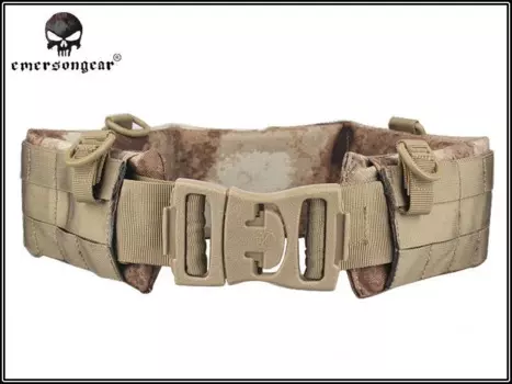 EMERSON MOLLE Мягкий патрульный пояс Мужской армейский пояс для страйкбола A-tacs EM9155 Поддержка талии