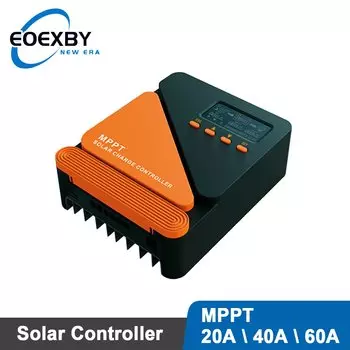 EOEXBY Солнечный контроллер заряда и разряда 20/40/60A