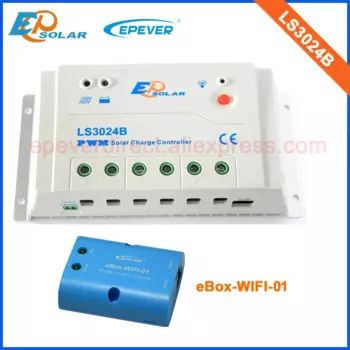 EPsolar/EPEVER Контроллер заряда солнечной батареи с функцией Wi-Fi, может подключаться к фотоаппарату, 30 А, LS3024B по хорошей цене