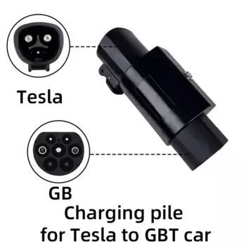 EV-адаптер 32A для Tesla-GBT EVSE, адаптер для электромобиля, зарядное устройство для автомобиля, 250 В, разъем для зарядки, однофазный