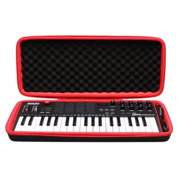 EVA Жесткий Чехол для Akai Professional MPK Mini Plus USB MIDI клавиатура контроллер Защитная сумка для хранения (только сумка)