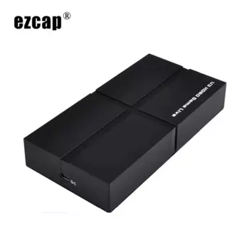 Ezcap263 1080p 60 Гц Ypbpr CVBS, HDMI USB3.0 карта видеозахвата в реальном времени для ноутбука, ПК, игровой камеры, прямой трансляции ТВ-приставки, запись