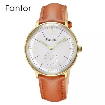 Fantor Модные Роскошные Кварцевые Мужские наручные часы 2020 новый бренд повседневные деловые светящиеся ручные кварцевые наручные часы Мужские часы с кожаным ремешком